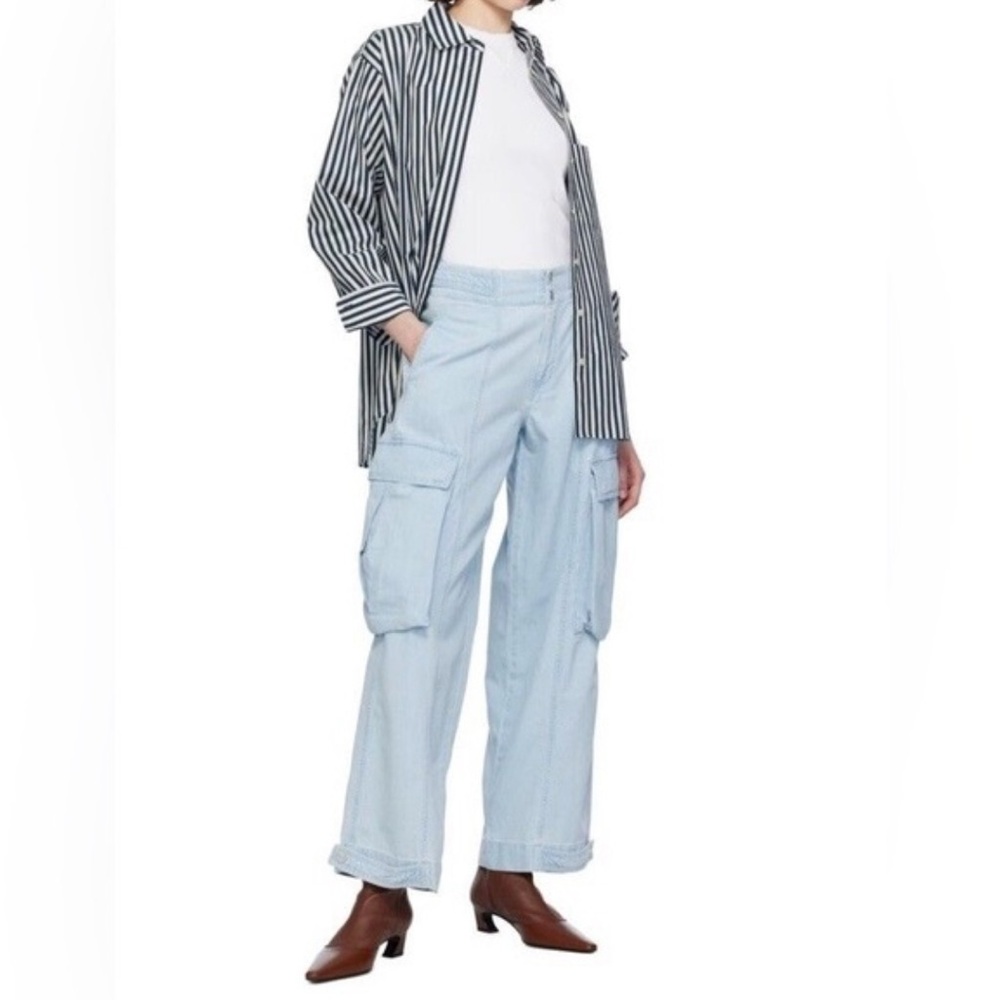 Frame Denim Light Blue Women's Flare Jeans